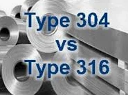 سٹینلیس سٹیل AISI 304 اور AISI 316 کے درمیان فرق کیا ہے؟